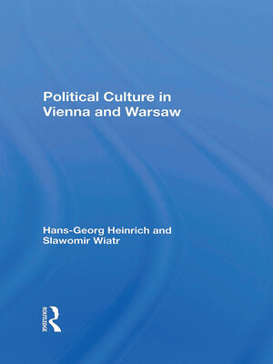 cover image of Political Culture In Vienna and Warsaw
